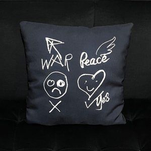 Vivienne Westwood inspired War and Peace cushions